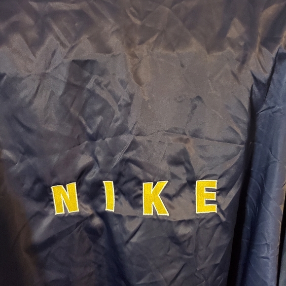 Vintage Nike Windbreaker Jacket XL  Navy Blue - Picture 7 of 8